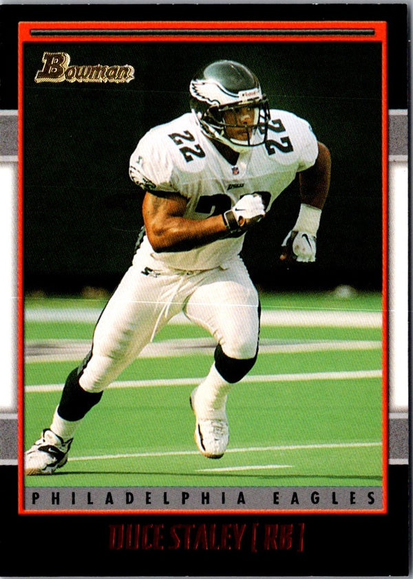 2001 Bowman Duce Staley #89