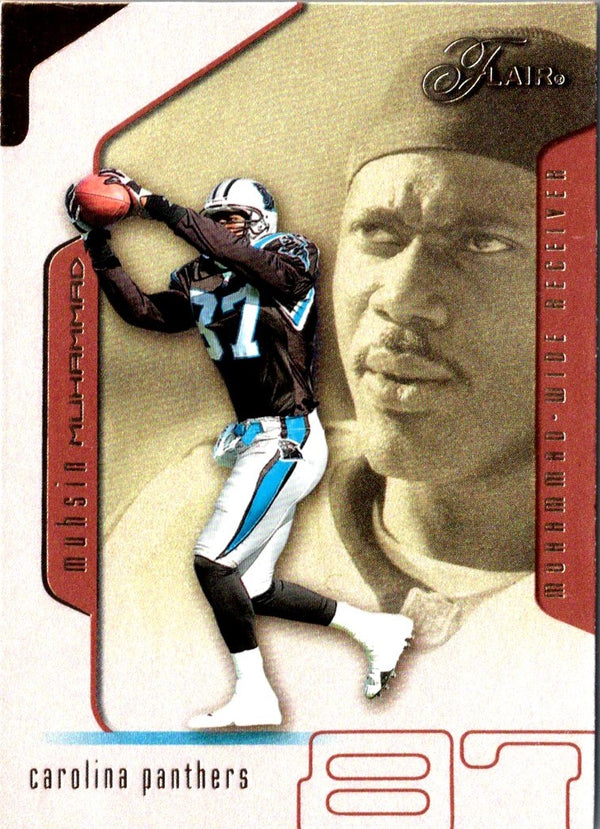 2002 Flair Muhsin Muhammad #72