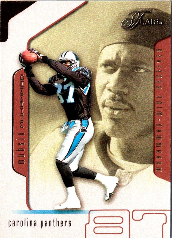 2002 Flair Muhsin Muhammad #72