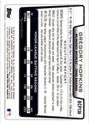 2012 Bowman Chrome Prospects Gregory Hopkins