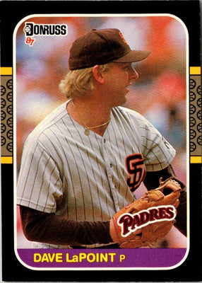 1987 Donruss Dave LaPoint #607