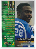 1996 Pinnacle Marshall Faulk #Z-30 hot