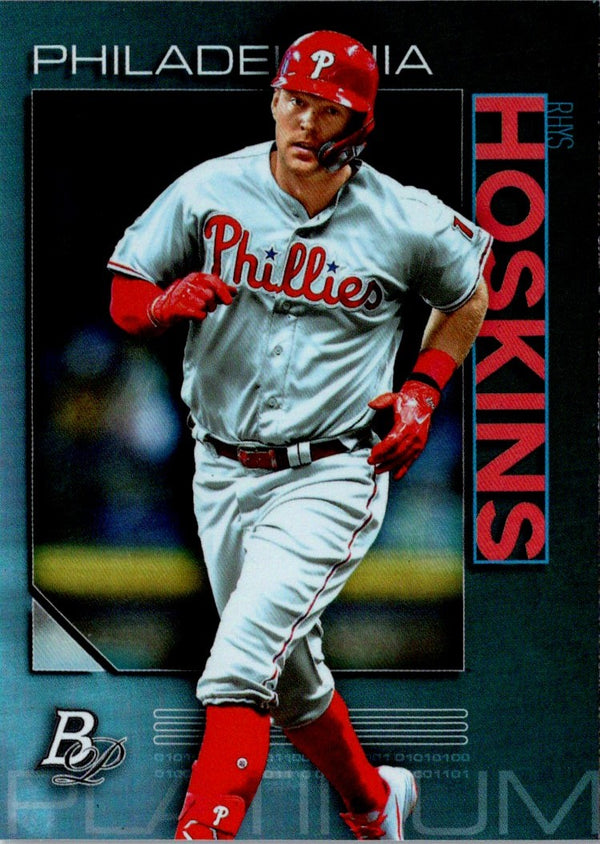 2020 Bowman Platinum Rhys Hoskins #73