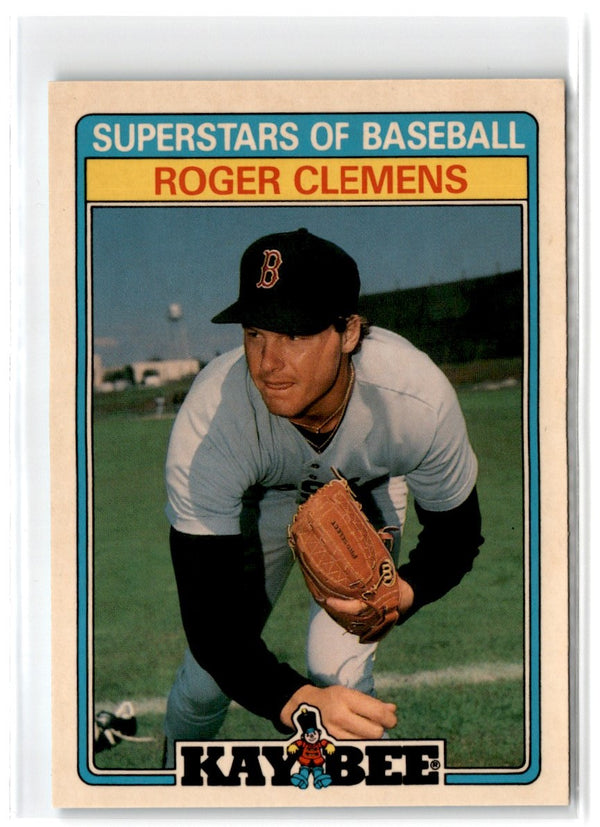 1987 Topps Kay-Bee Superstars of Baseball Roger Clemens #10