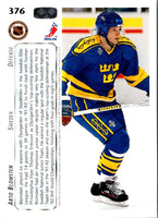 1992 Upper Deck Arto Blomsten #376 Rookie