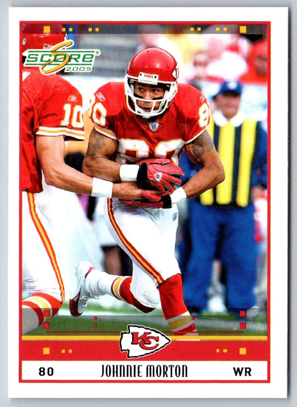 2005 Score Johnnie Morton #139