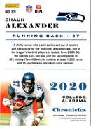2020 Panini Chronicles Shaun Alexander