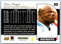 1996 Score Dave Meggett #141