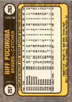 1981 Fleer Biff Pocoroba #257
