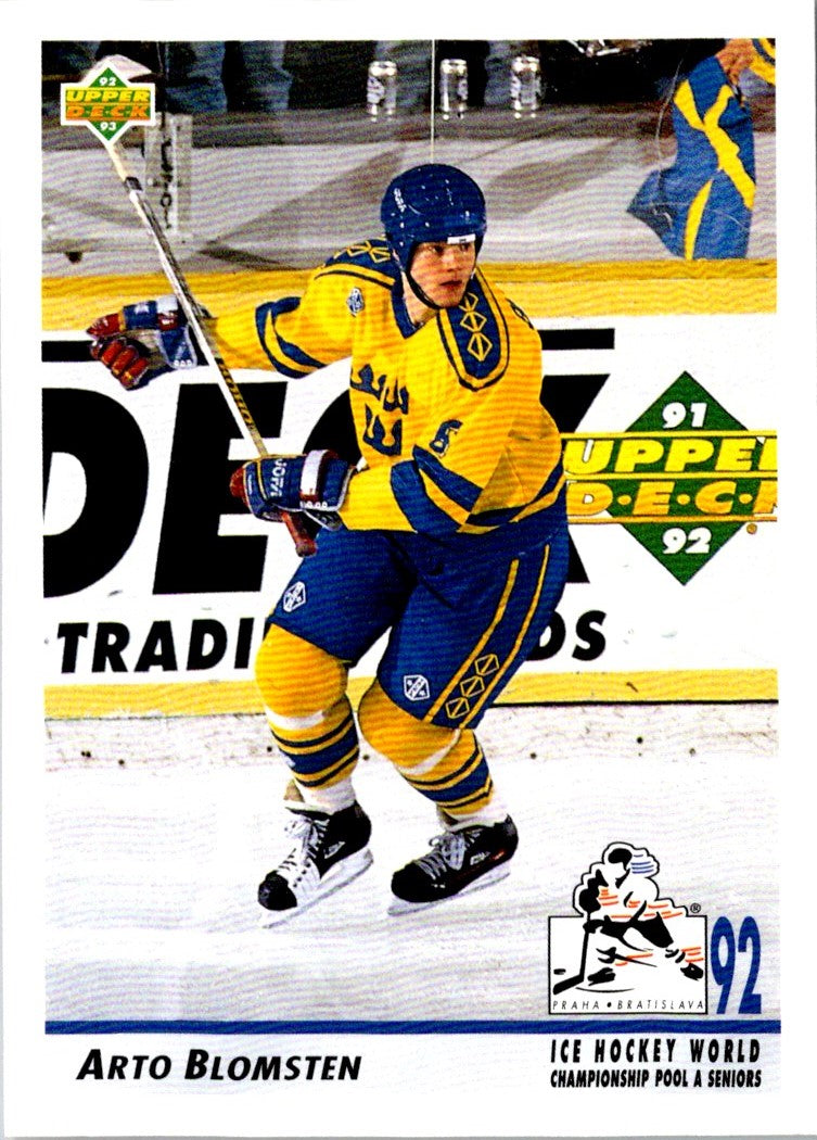 1992 Upper Deck Arto Blomsten