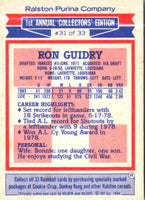1984 Topps Ralston Purina Ron Guidry #31