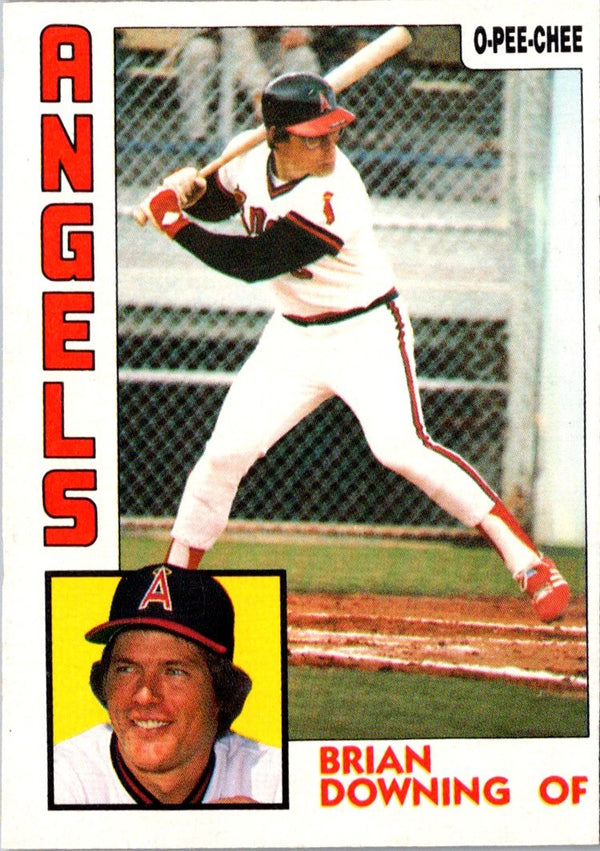 1984 O-Pee-Chee Brian Downing #135