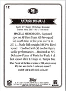 2012 Topps Magic Patrick Willis