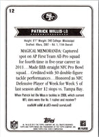 2012 Topps Magic Patrick Willis #12