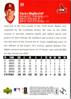 2006 Upper Deck Larry Bigbie #814