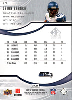 2009 SP Signature Deion Branch #17