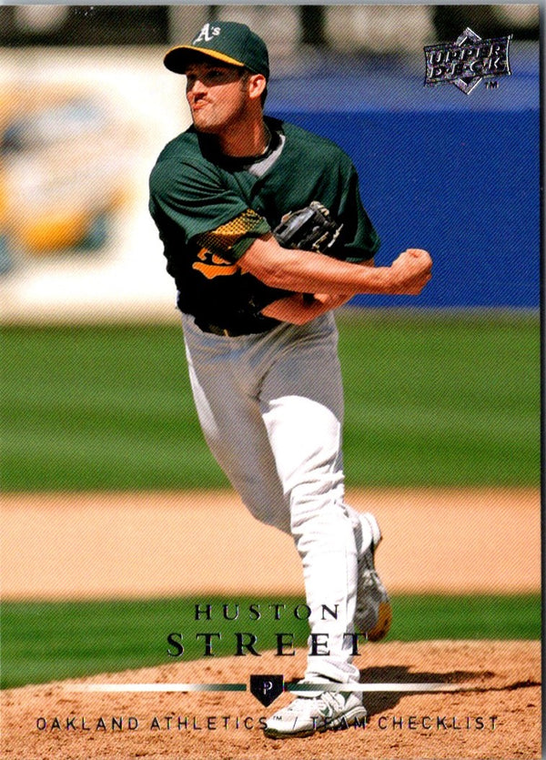 2008 Upper Deck Huston Street #753