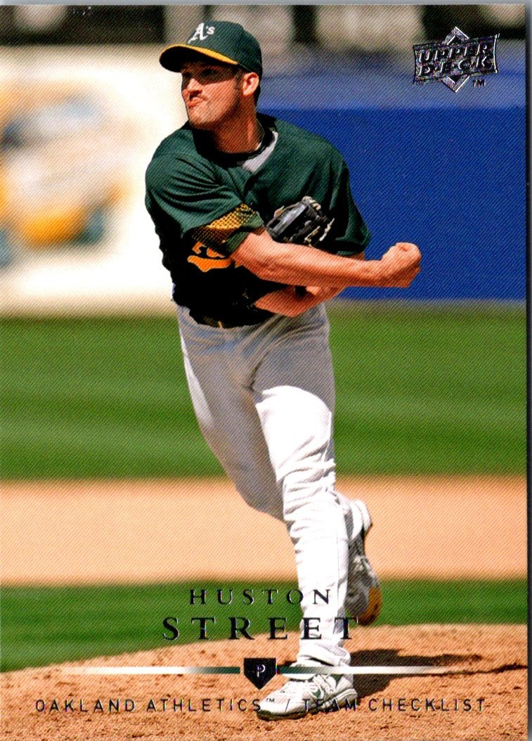 2008 Upper Deck Huston Street