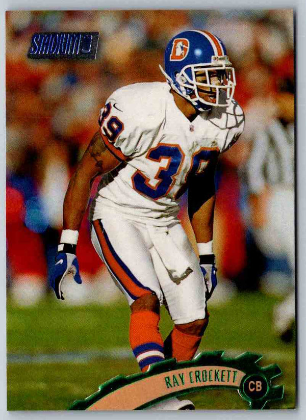 1997 Topps Stadium Club Football Ray Crockett #245