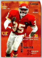 1995 Fleer William White #186