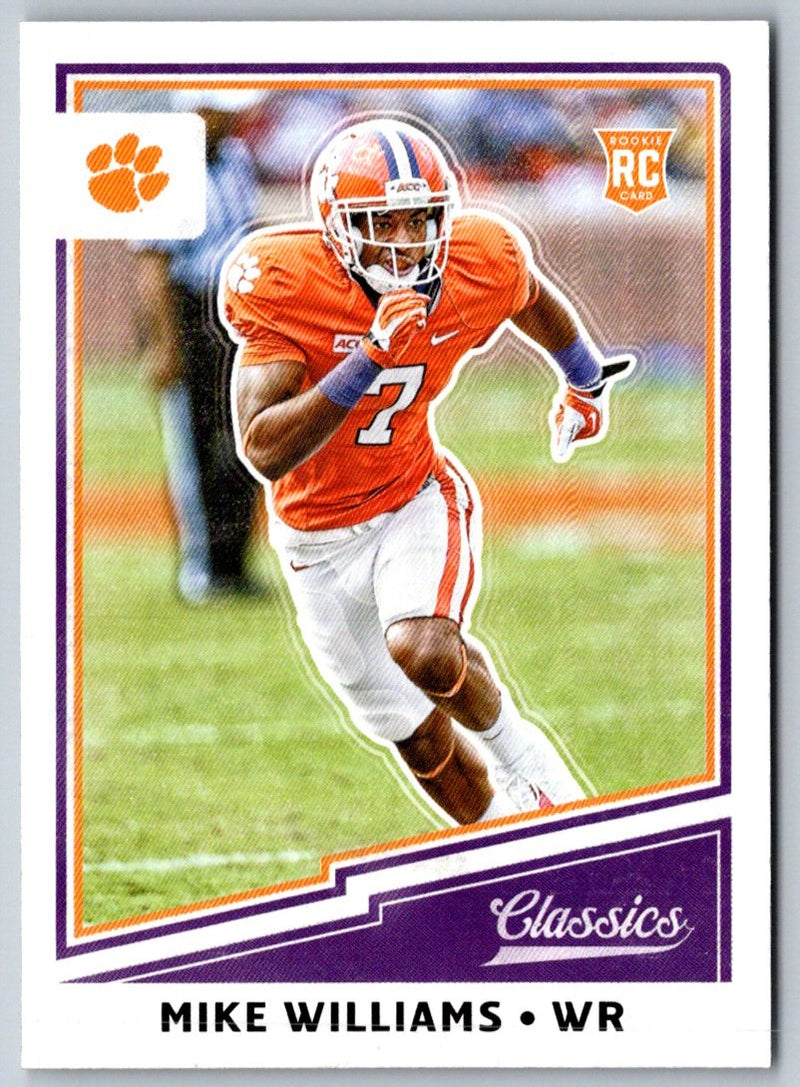2017 Panini Classics Rookie Significant Signatures Gold Mike Williams