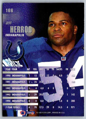 1995 Fleer Jeff Herrod #166