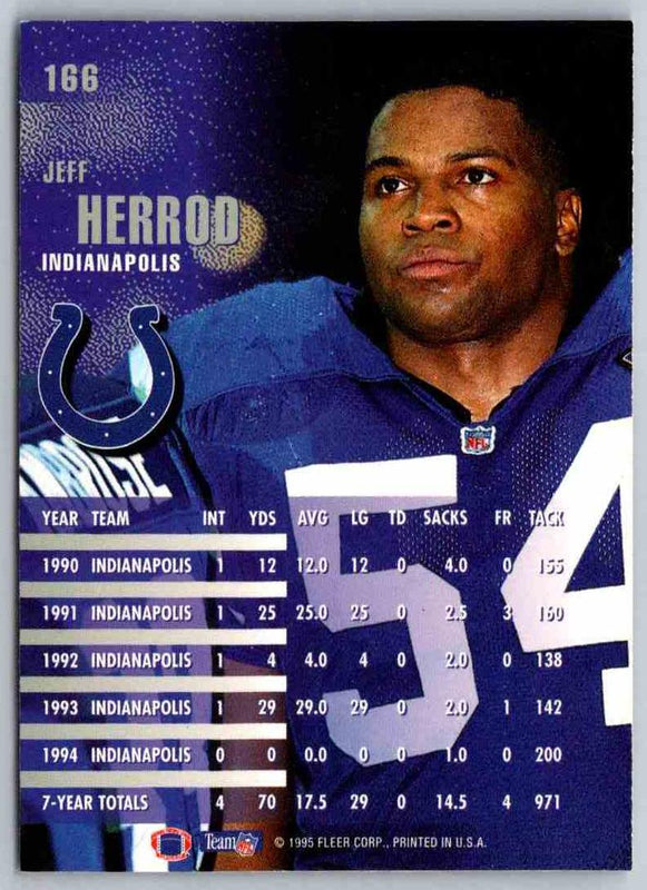 1995 Fleer Jeff Herrod #166