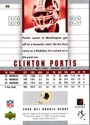 2005 Upper Deck Clinton Portis