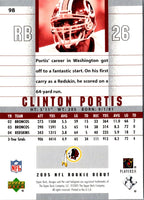2005 Upper Deck Clinton Portis #98