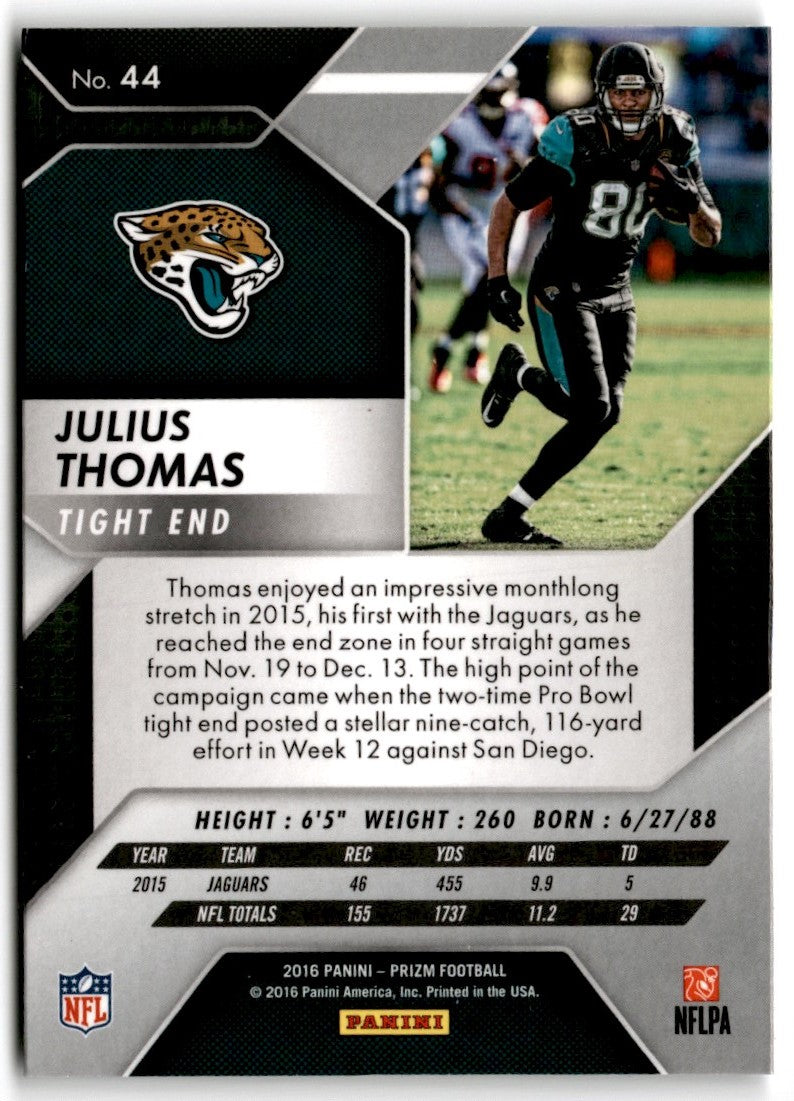 2016 Panini Prizm Julius Thomas