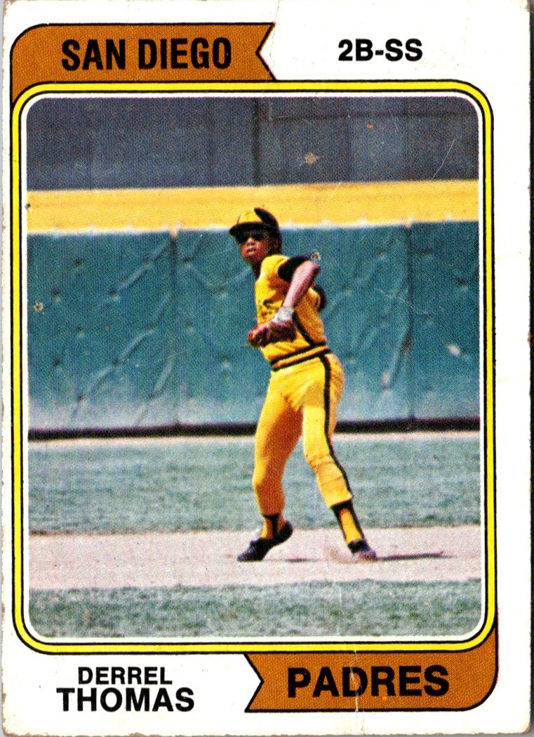 1974 Topps Derrel Thomas