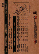 2001 Fleer Tradition Glossy Matthew Hatchette