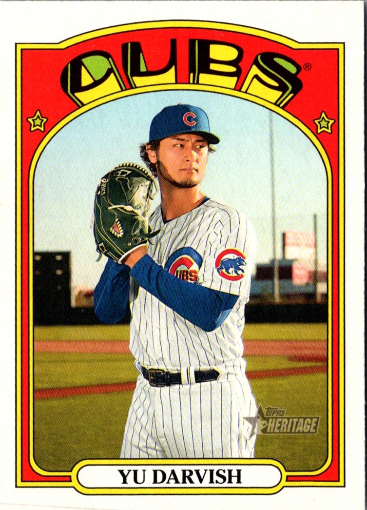 2021 Topps Heritage Yu Darvish