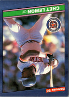 1985 Donruss Chet Lemon #90