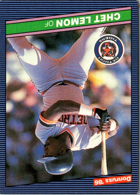 1985 Donruss Chet Lemon #90