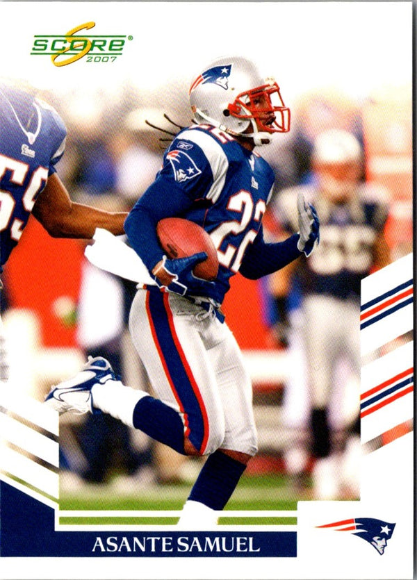 2007 Score Asante Samuel #163