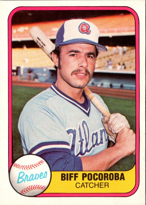 1981 Fleer Biff Pocoroba #257