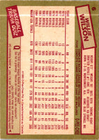 1985 O-Pee-Chee Willie Wilson #6