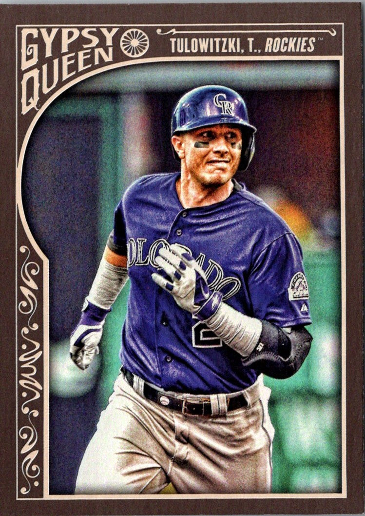 2015 Topps Gypsy Queen Troy Tulowitzki