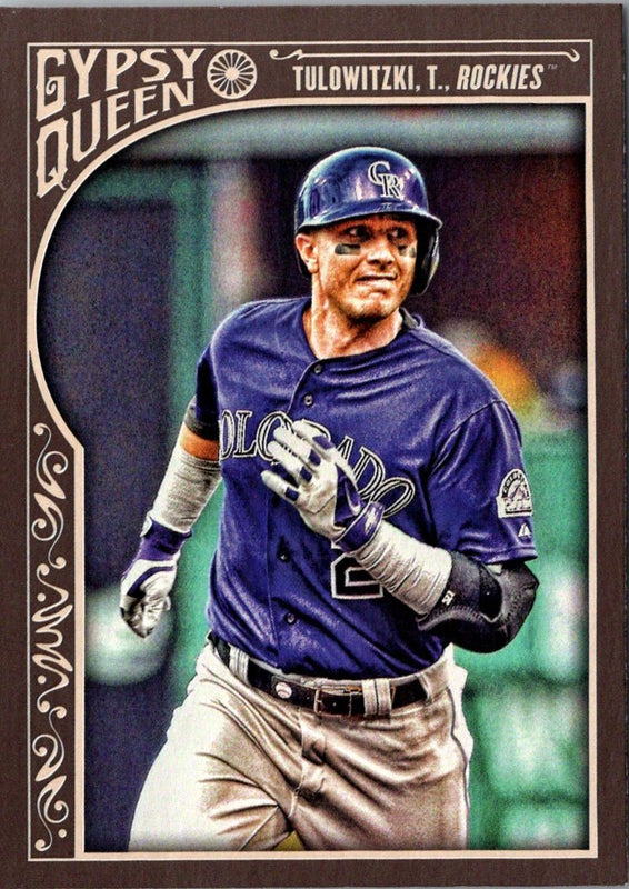 2015 Topps Gypsy Queen Troy Tulowitzki #155