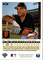 1994 Collector's Choice Rikkert Faneyte #97 Rookie