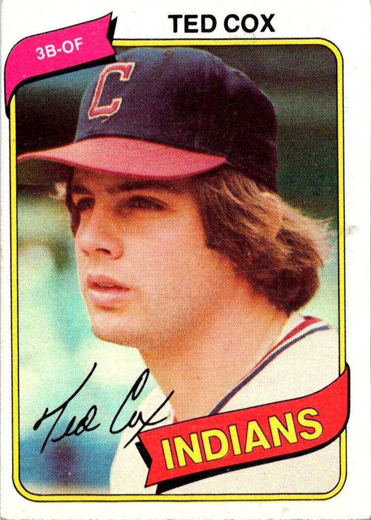 1980 Topps Ted Cox