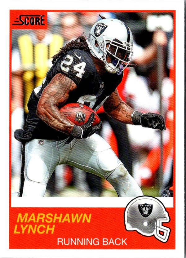 2019 Score Marshawn Lynch #38