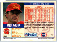 1989 NFL Proset Steve DeBerg #172