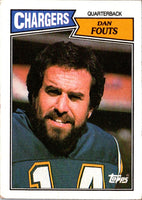 1987 Topps Dan Fouts #340