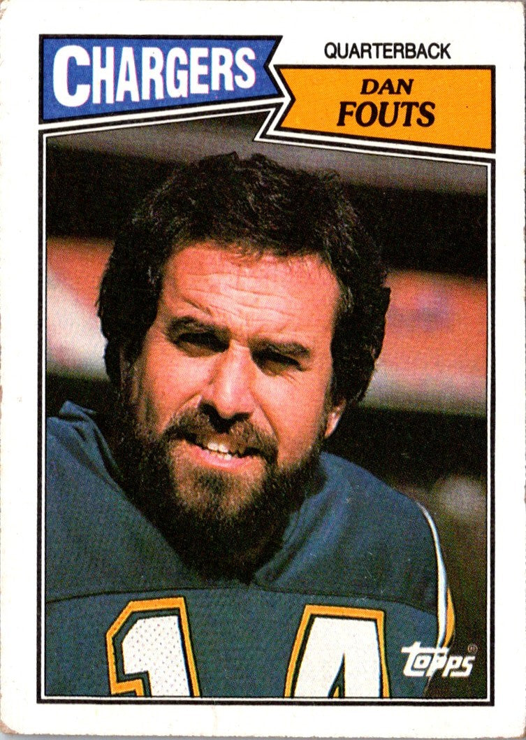 1987 Topps Dan Fouts