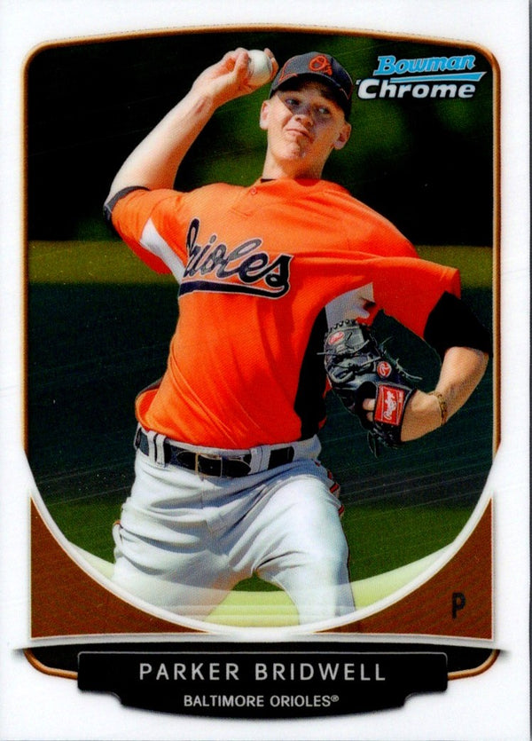 2013 Bowman Chrome Prospects Parker Bridwell #BCP162