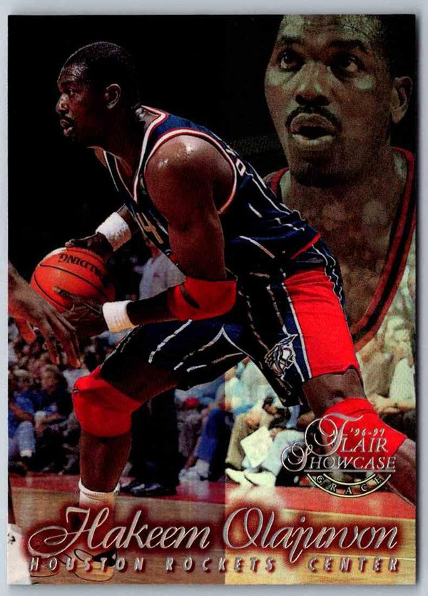 1996 Flair Hakeem Olajuwon #14