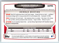2013 Bowman Derrick Penilla #BDPP85
