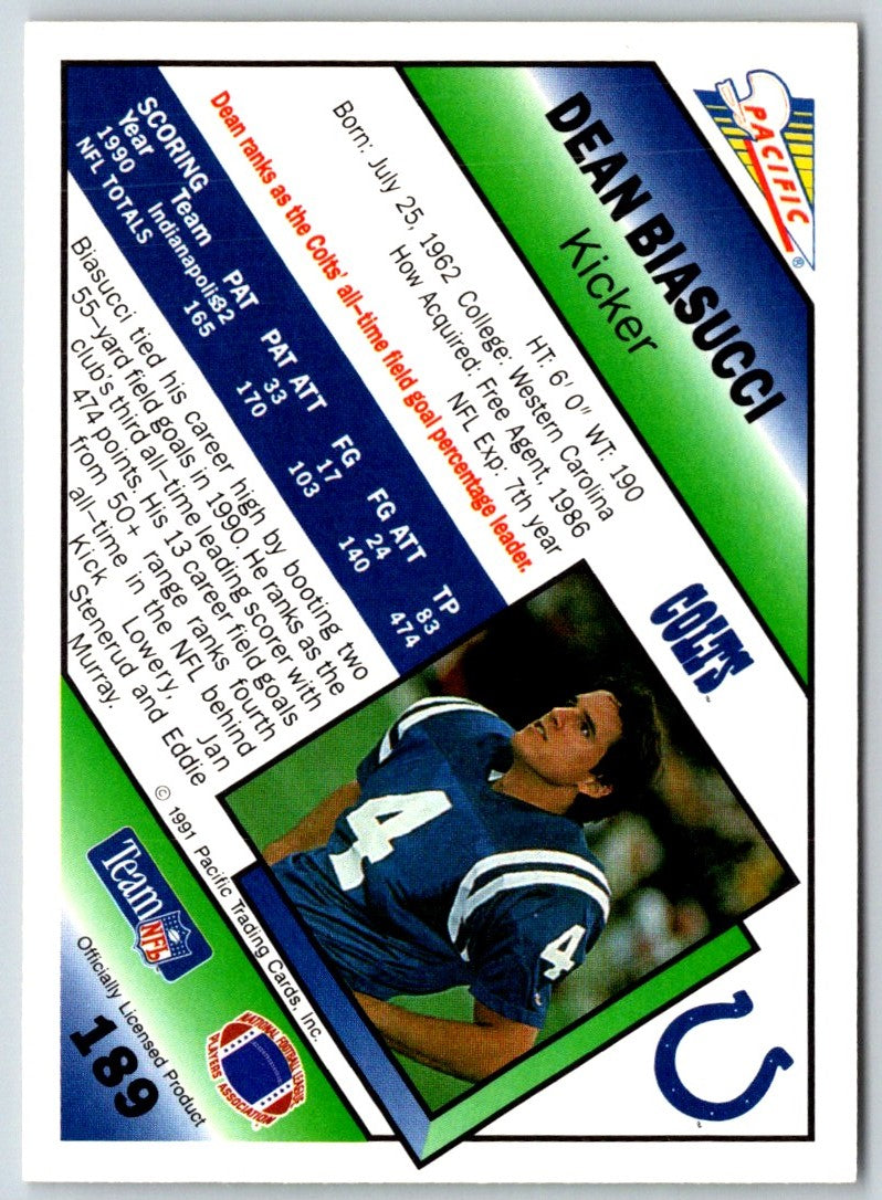 1991 Pacific Dean Biasucci